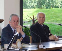 CAMILLE FOCANT, Louvain-la-Neuve et Mgr PIERO MARINI, Cité du Vatican