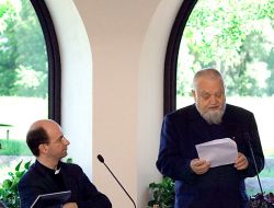 STEFANO RUSSO, Rome et ENZO BIANCHI, prieur de Bose