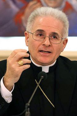 Bishop Mariano Crociata, general secretary of the IBC