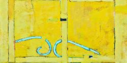 Giovanni Frangi, Finestra gialla, 1985-1986 olio su tela