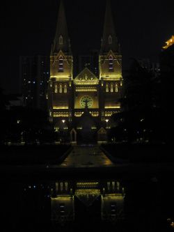 Shanghai, St Ignace Catholic cathedral (Xujiahui)